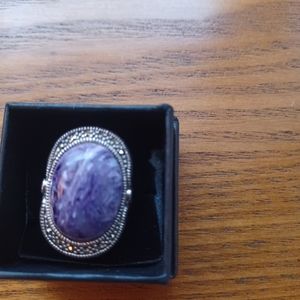 Beautiful amethyst ring